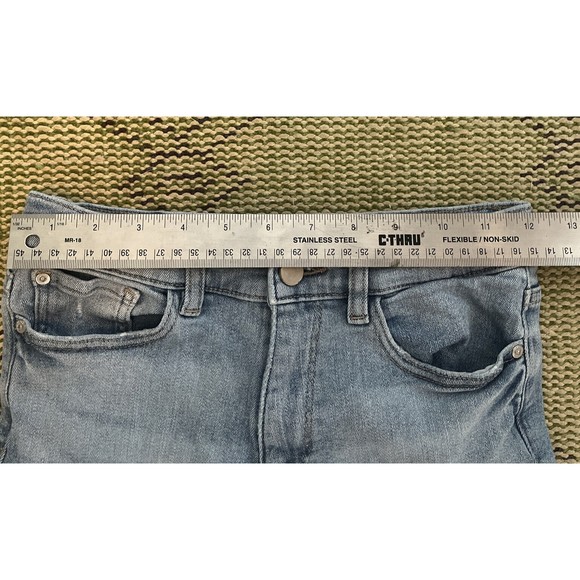 Emie High Rise Teen kids Straight Jeans DL1961 Droplet Distressed Size 14 $69 - Picture 4 of 11